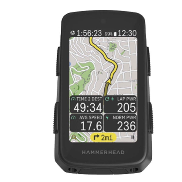 Hammerhead Karoo Bike Computer (Including Device, 31.8mm Hammerhead Mounting System, USB-C to USB-C Charging Cable, Quar