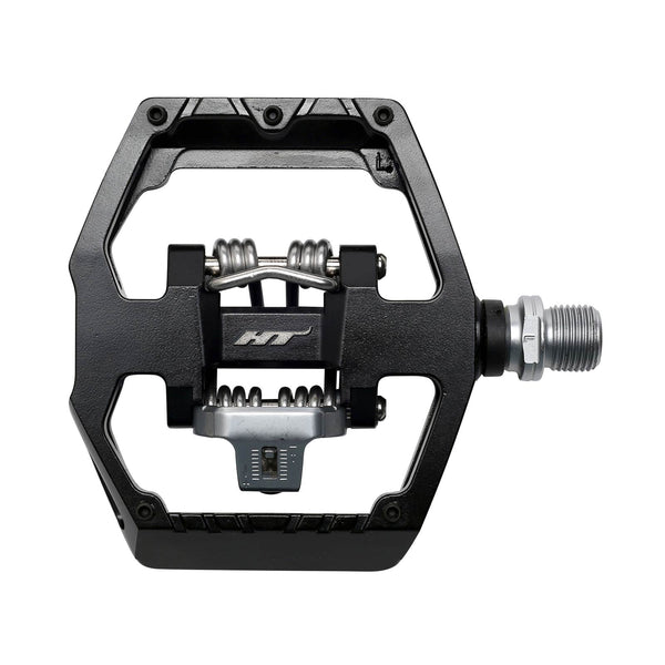 HT GD1 Pedals (Alloy / CNC CRMO) - Black