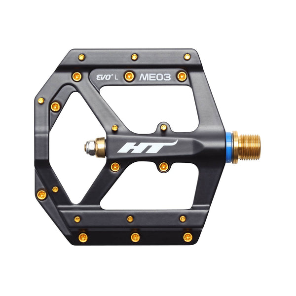 HT ME03T Pedals (Mag / CNC Ti - 80kg rider max) - Black
