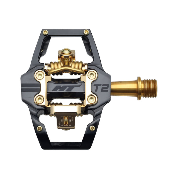 HT T2T Pedals - Stealth Gold Limited Edition