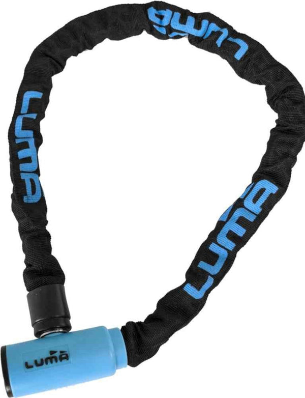 Lock, Key lock Chain w/cover,  8mm x 1500mm LUMA No1 lock brand in Spain