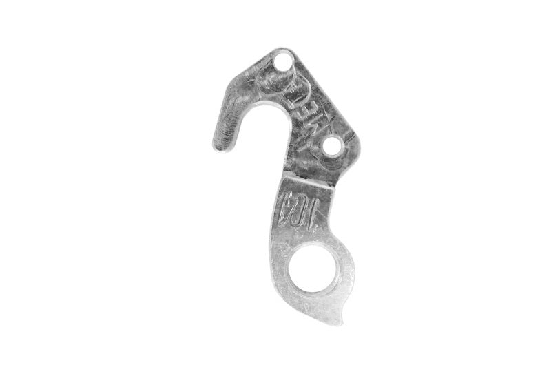 META CNC DERAILLEUR HANGER  - Model 104, Material 6061 T651 Aviation Aluminium, CNC Machined, Silver, Focus, Kalkhoff