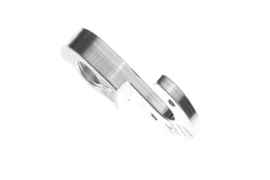 META CNC DERAILLEUR HANGER  - Model 189, Material 6061 T651 Aviation Aluminium, CNC Machined, Silver, Corratec, Cinelli, etc