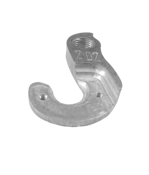 META CNC DERAILLEUR HANGER  - Model 202, Material 6061 T651 Aviation Aluminium, CNC Machined, Silver, TREK