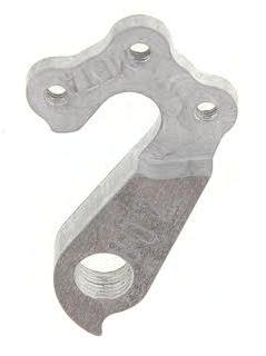 META CNC DERAILLEUR HANGER  - Model 208, Material 6061 T651 Aviation Aluminium, CNC Machined, Silver, KTM 2015 Aera, Scarp, Gycan, E-Gycan