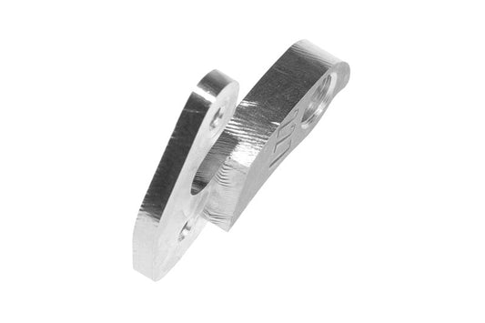 META CNC DERAILLEUR HANGER  - Model 227, Material 6061 T651 Aviation Aluminium, CNC Machined, Silver, Polygon