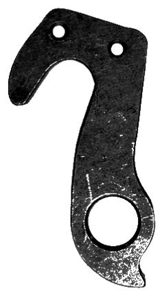 META CNC DERAILLEUR HANGER  - BLACK, Model 243, Material 6061 T651 Aviation Aluminium, CNC Machined,  GIANT