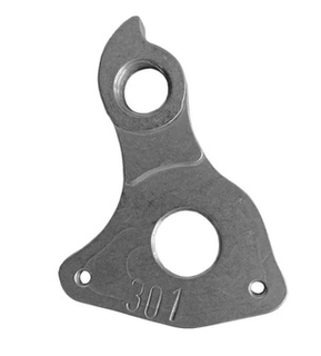 NEW ITEM  -  META CNC DERAILLEUR HANGER  - Model 301, Material 6061 T651 Aviation Aluminium, CNC Machined, Silver, MERIDA