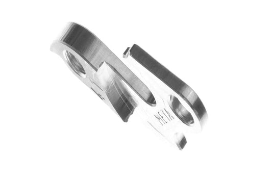 META CNC DERAILLEUR HANGER  - Model 41 (WM31), Silver, HARO, RALEIGH, KHS(#217), MARIN (#4), JAMIS, SCHWINN, Scott (#228841), CLAUD BUTLER, SHOGUN,Trek (#W266282) etc