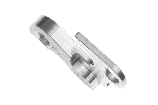 META CNC DERAILLEUR HANGER  - Model 7, Material 6061 T651 Aviation Aluminium, CNC Machined, Silver, Gary Fisher, Klein, TREK, etc