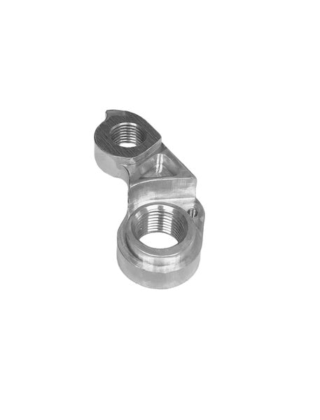META CNC DERAILLEUR HANGER  - Model 97, Material 6061 T651 Aviation Aluminium, CNC Machined, Silver, K33049 CANNONDALE