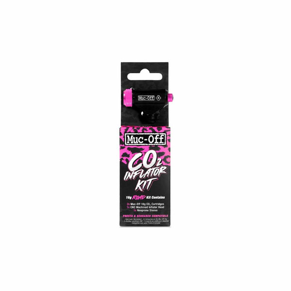 Muc-Off Road Inflator Kit – (2 x 16g Co2 & Inflator Head)