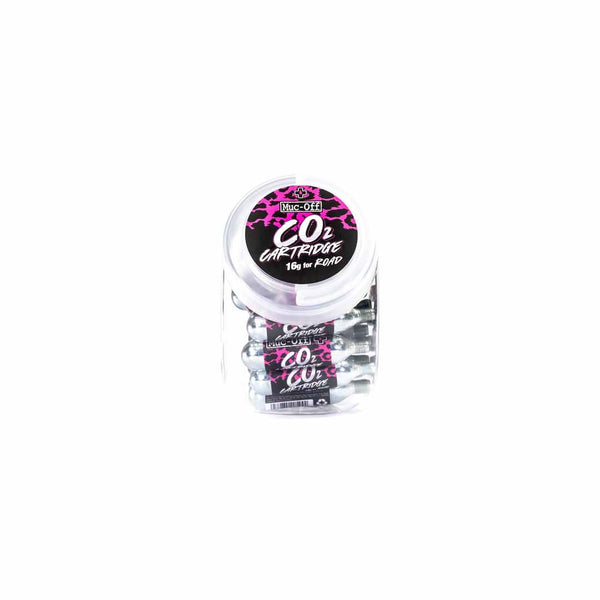 Muc-Off Co2 Cartridge Inflator Refill Jar 16g (40 Pcs)