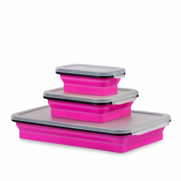 Muc-Off Silicone Collapsible Magnetic Trays Set of 3