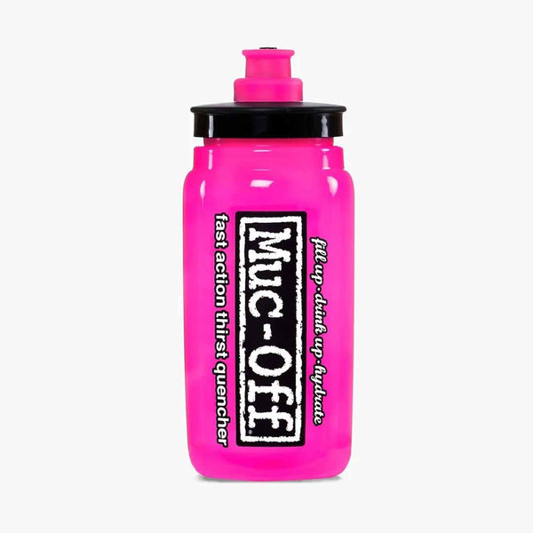 Muc-Off x Elite Fly Water Bottle Pink 550ml