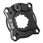 Ochain R Spider - Black - 104bcd 3bolt Direct Mount interface - External Travel Adjust