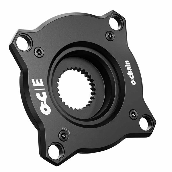 Ochain E Spider - Black - CL55 - 104bcd Bosch Direct Mount interface - Internal Travel Adjust - BOSCH DU38 Compatible