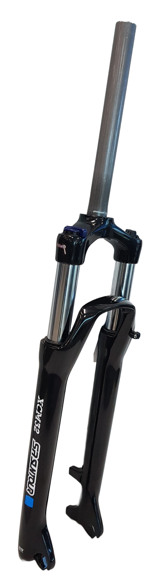 SUSPENSION FORK  29, Threadless,  XCM 32mm Stanchions. Hydraulic Lock-Out. Alloy Lowers. CroMo Steerer. 1 1/8. 9mm Drop Outs. Disc ONLY. 100mm Travel, Gloss BLACK YS728 (47mm Offset)