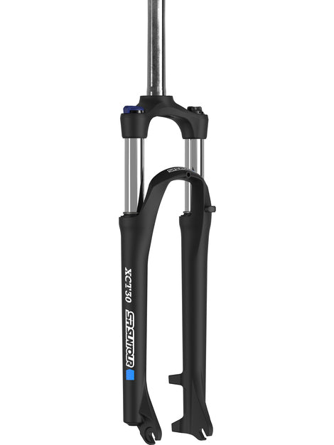 SUSPENSION FORK  27.5"  XCT30 DS.Travel 100mm, axle 9mm-Dropout, O.L.D. 9-100mm, SKTM stem 1-1/8",L:255mm max.rotor 180mm, w/post mount, black, 30mm stanchion, alloy lower.