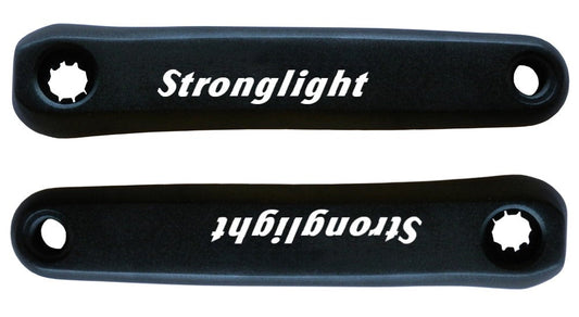 E-BIKE CRANKS, Pair, BOSCH 3rd Generation BNI , MAGAN 3B , ALLOY, MATT BLACK, LG 170mm offset 10mm, a Quality STRONGLIGHT product,  110009