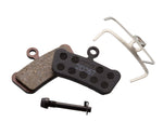 SRAM DISC BRAKE PADS - MEDIUM ORGANIC/STEEL (QUIET) - TRAIL/GUIDE/G2/LEVEL 4PISTON