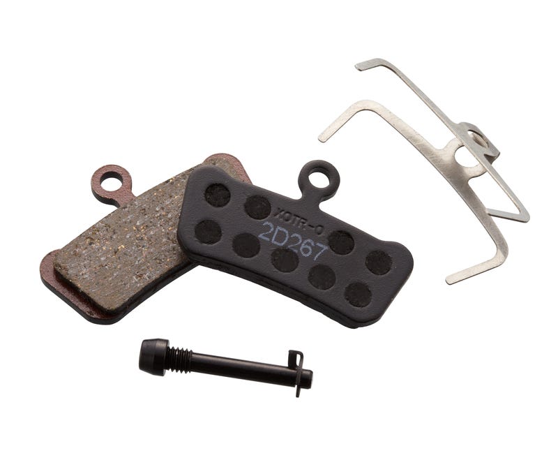 SRAM DISC BRAKE PADS - MEDIUM ORGANIC/STEEL (QUIET) - TRAIL/GUIDE/G2/LEVEL 4PISTON