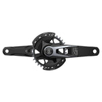 SRAM Crankset Powermeter X0 Eagle Spindle Q174 CL55 DUB MTB Wide 165mm Black 2-guards 32t T-Type (BB and BB DUB spacers 