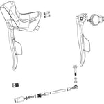 SRAM ED BRAKE LEVER ASSY FRC AXS R