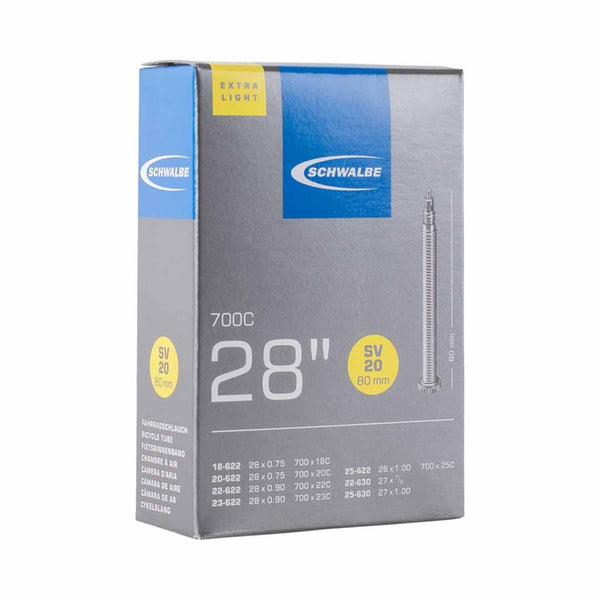 Schwalbe SV20 18/25-622/630 IB 80mm 27-28 x 0.70-1.00 700x18-25