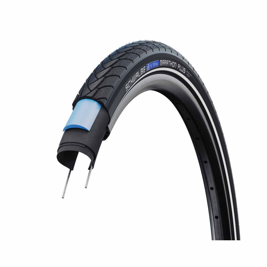 Schwalbe Marathon Plus 28x1.75 Tyre Black+Reflex