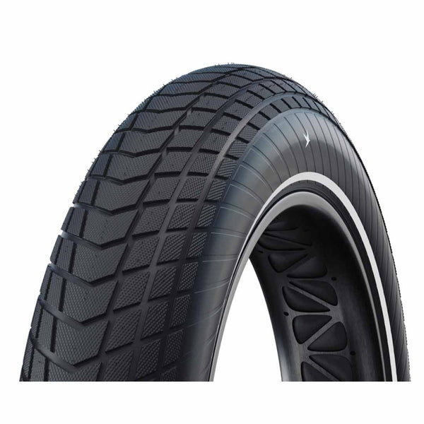 Schwalbe MOTION SUPER MOTO-X 20x4.00 Tyre Black+Reflex