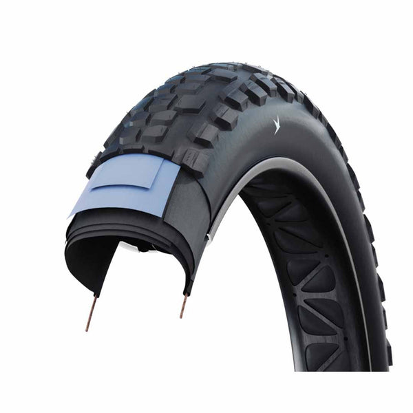 Schwalbe HYBRID JOHNNY WATTS 27.5x4.00 TLR Black DD ADDIX