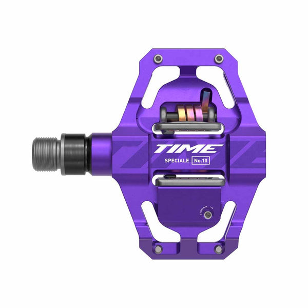 Pedal TIME Speciale 10 Small, including ATAC standard cleats, Purple B1