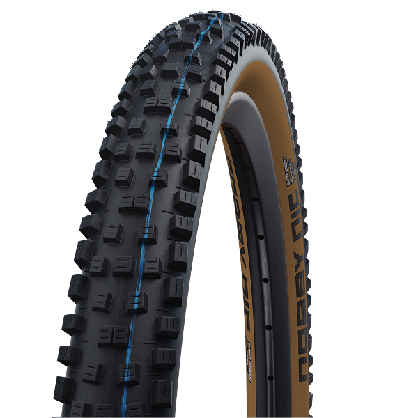 Schwalbe Nobby Nic 29 x 2.40" Super Ground  Addix Speedgrip  Evolution Line  Tubeless  Bronze Sidewa
