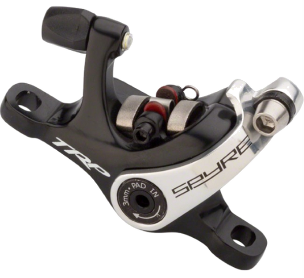 TRP SPYRE Cable Actuated Disc Brake Caliper. Post Mount. for ROAD & CX