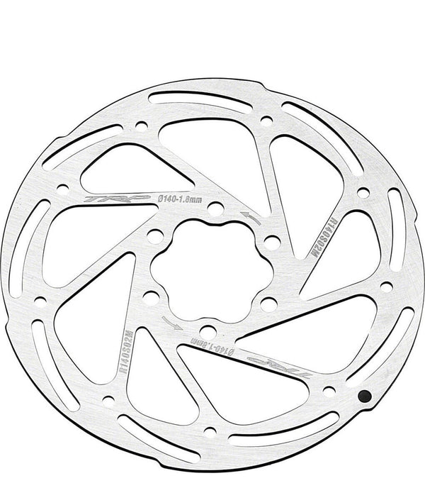 TRP SLOTTED one piece ROTOR, 1.8mm S/S 140mm 6   - Quality TRP Product