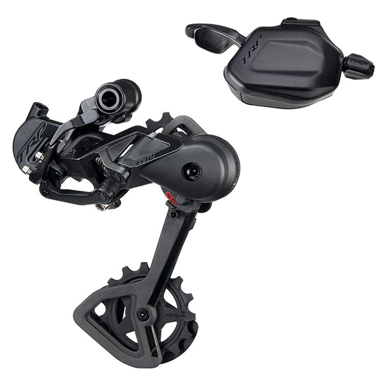 G-SPEC TR12 DERAILLEUR AND SHIFTER KIT, Black