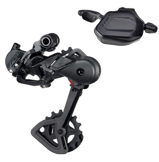 G-SPEC TR12 DERAILLEUR AND SHIFTER KIT, Black