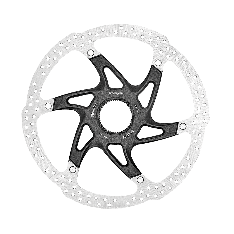 TRP 160mm ROTOR - 2.3mm Thick, 2 Piece, CENTERLOCK, High Heat Dispersion and Tolerance, ** For DHR and E-MTB Only ** For 2.3mm Calipers