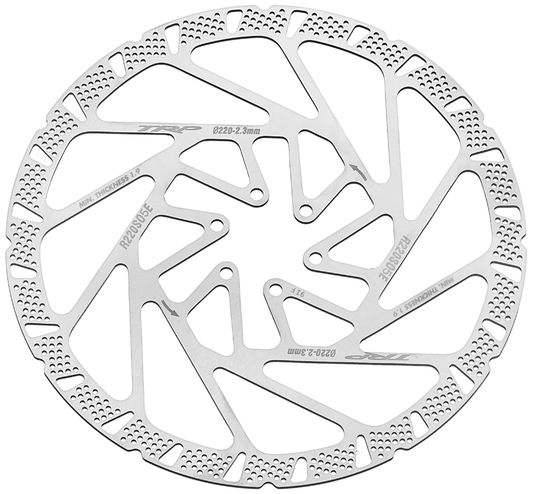 TRP 203mm RACE ROTOR - 2.3mm Thick, 6 Bolt, (With Rust-Blocker Treatment) - High Heat Dispersion and Tolerance