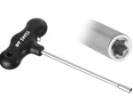 SpokeKey tool thru rim SQUORX Black torx