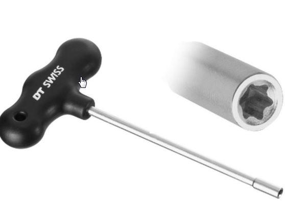 SpokeKey tool thru rim SQUORX Black torx