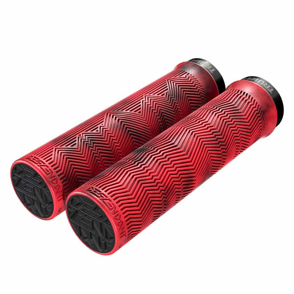 Truvativ LOCKING GRIPS DESC RD/BLK MRBL