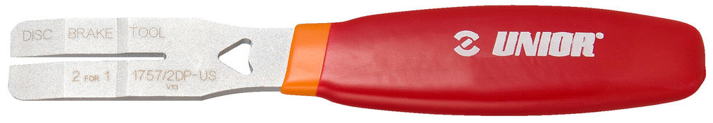 Unior 2 for 1 Disc Brake tool, Spreader & Rotor truer, 627087  Professional Bicycle Tool, quality guaranteed