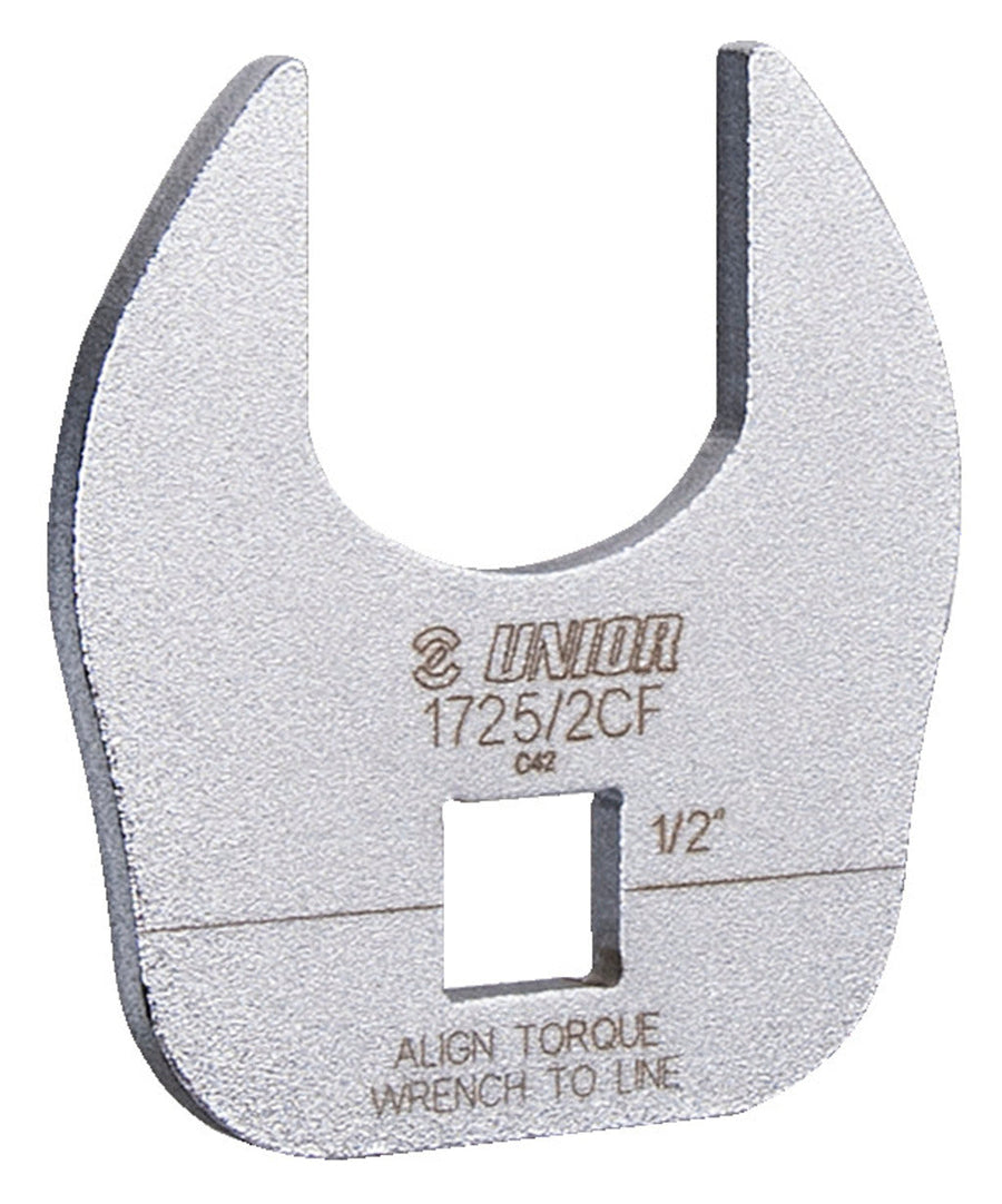 UNIOR - Crowfoot open end wrench, Fitting 32mm flat sections - to drive different tools when used with 1/2
