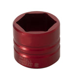 NEW ITEM - Unior Tool Flat Socket 26mm, anodized aluminium, for suspension service where the top nut has a very low profile. 629824  Professional Bicycle Tool, quality guaranteed