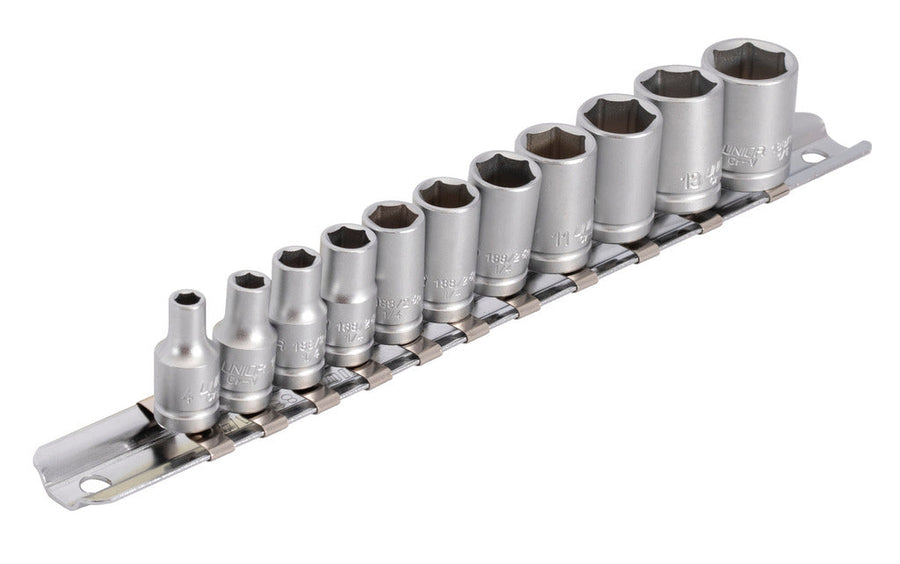 Unior Socket set 1/4