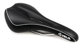 Saddle, Velo Voam Osprey O, V-Shape MTB Gel w/cut out, 341g, 267 x 142mm