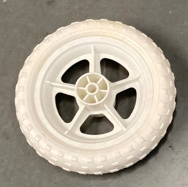 REAR TRIKE WHEEL 8' WHITE
