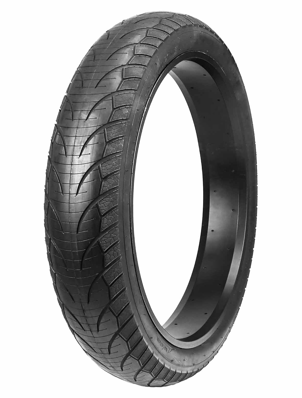 Tyre 20 x 4.0 Black, Fat Tyre - slick Tread - Quality Wanda Tyre product